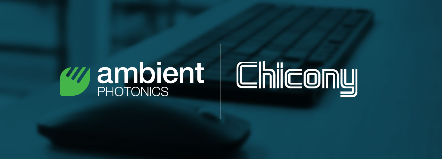 Ambient and Chicony Battery-Free Wireless Keyboards